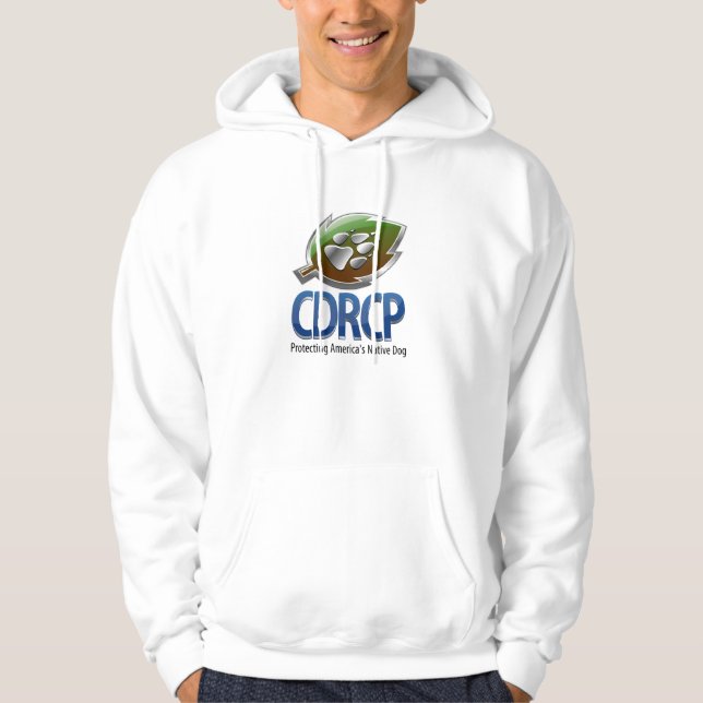 Veste À Capuche Sweatshirt à capuchon de logo de CDRCP (Devant)