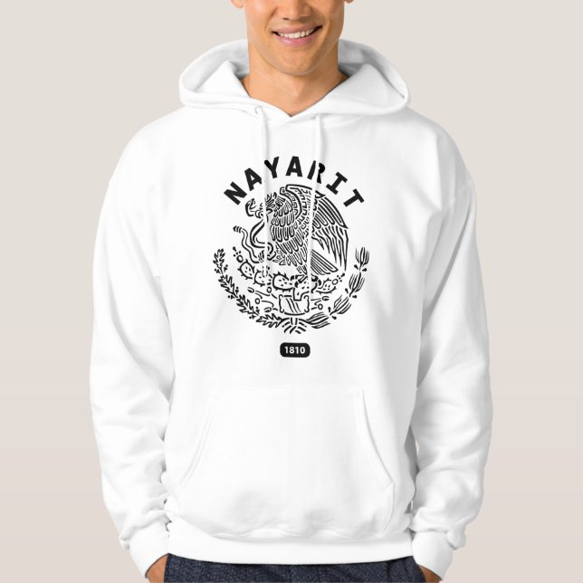 Veste À Capuche Sweatshirt à capuchon de NAYARIT MEXIQUE (Devant)