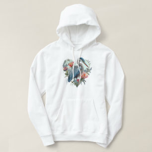 Veste À Capuche Sweatshirt à capuchon d'oiseaux