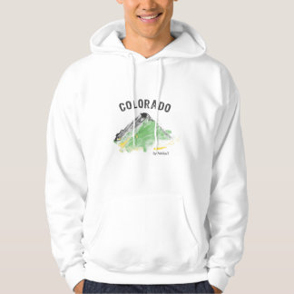 Veste À Capuche Sweatshirt à capuchon du Colorado par MAXarT