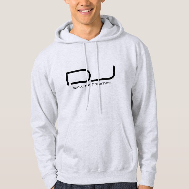 VESTE À CAPUCHE SWEATSHIRT À CAPUCHON FRAIS DU DJ (Devant)