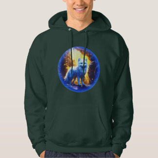 Veste À Capuche Sweatshirt à capuchon graphique de renard arctique