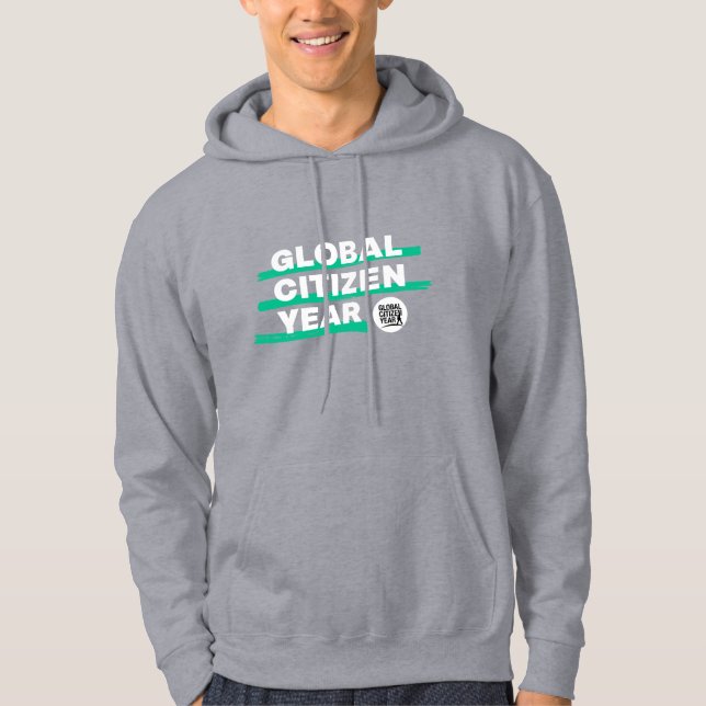 Veste À Capuche sweatshirt à capuchon gris (Devant)