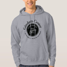 Sweatshirt à capuchon gris basique pour hommes