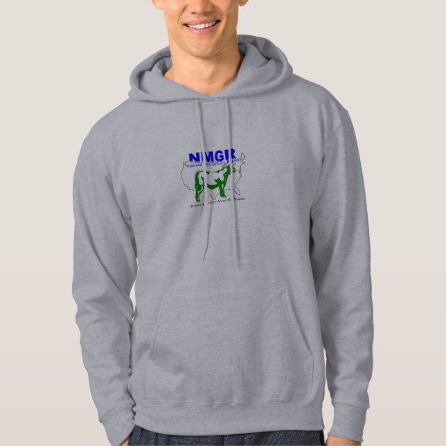 Veste À Capuche Sweatshirt à capuchon gris de Murray NMGR (Devant)