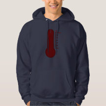 Sweatshirt à capuchon pour hommes Stress Thermomet