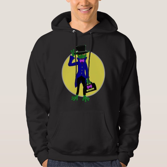 Veste À Capuche Sweatshirt approprié de grenouille (Devant)