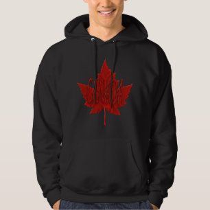 Veste À Capuche Sweatshirt Canada à capuchon de feuilles d'érable 