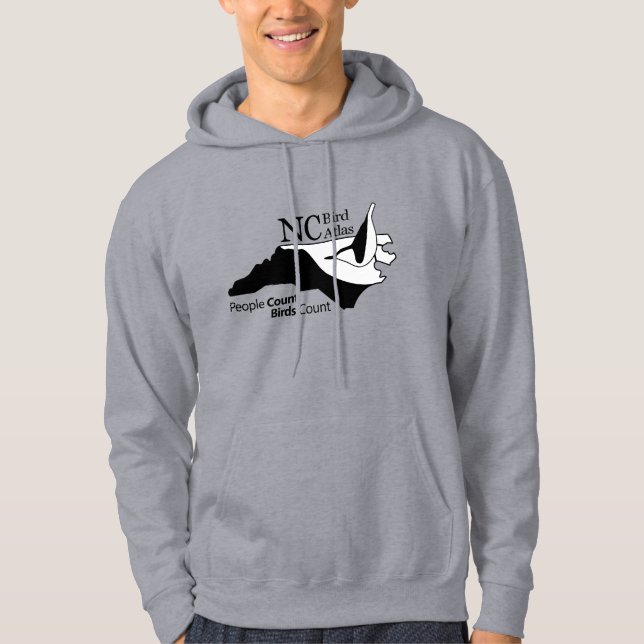 Veste À Capuche Sweatshirt capoté de l'Atlas des oiseaux du CN (Devant)