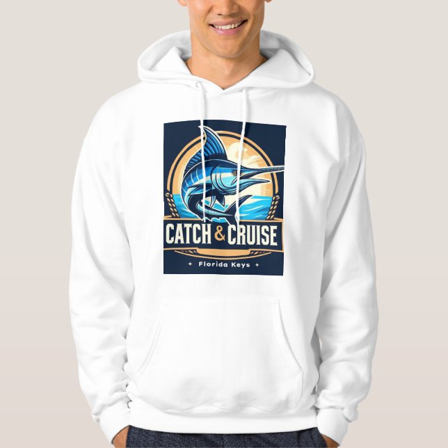 Veste À Capuche Sweatshirt Catch and Cruise Adventures (Devant)