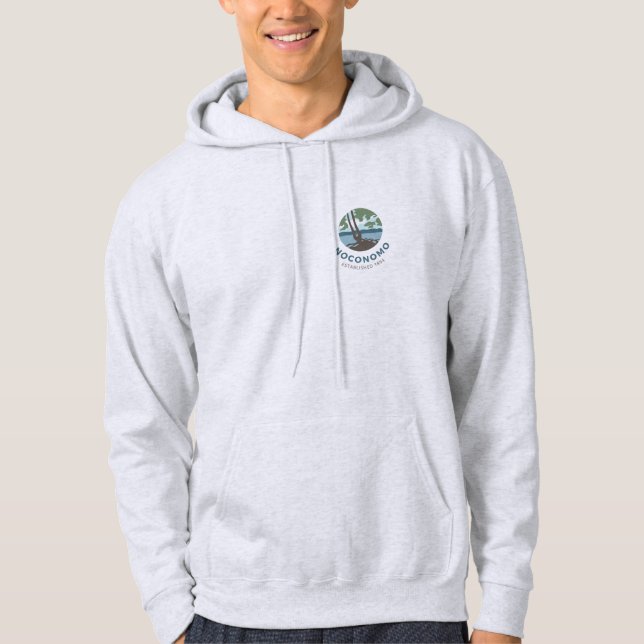 Veste À Capuche Sweatshirt cendré (Devant)