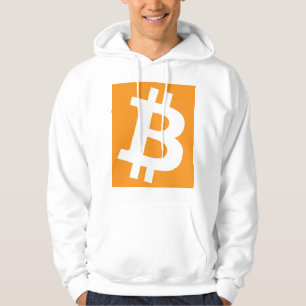 Veste À Capuche Sweatshirt classique du logo Bitcoin