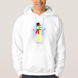 Veste À Capuche Sweatshirt de bonhomme de neige