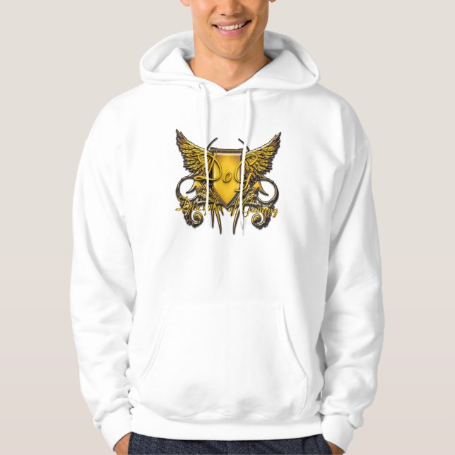 Veste À Capuche Sweatshirt de chien (Devant)