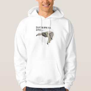 Veste À Capuche Sweatshirt de paresse d'Emo