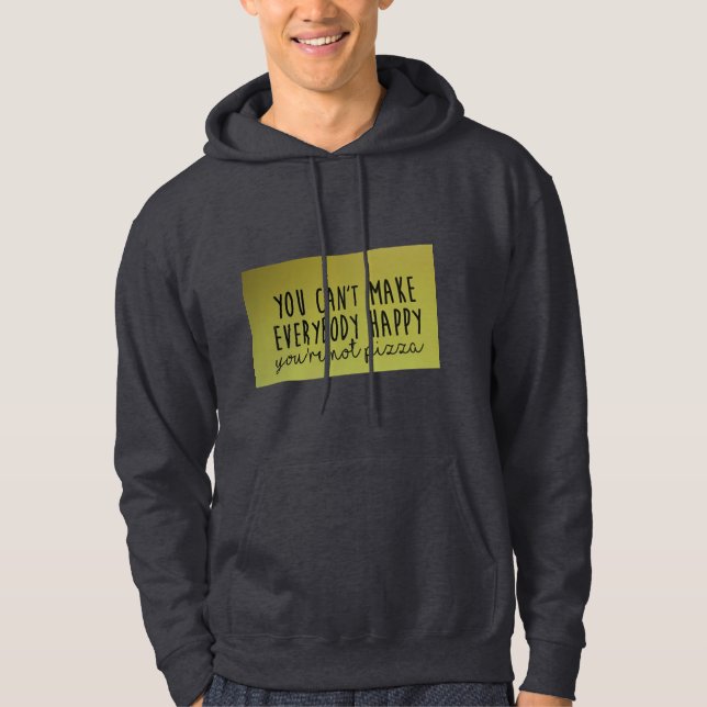 Veste À Capuche Sweatshirt de pizza à capuchon (Devant)
