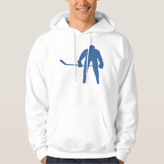 Veste À Capuche Sweatshirt de silhouette d'hockey