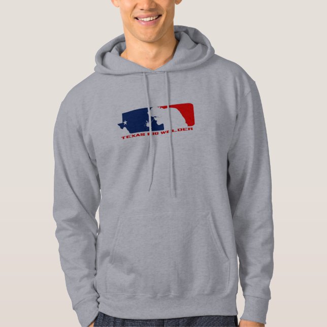 Veste À Capuche Sweatshirt de soudeuse d'installation du Texas (Devant)
