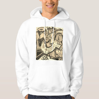 Veste À Capuche Sweatshirt de style street art graffiti urbain