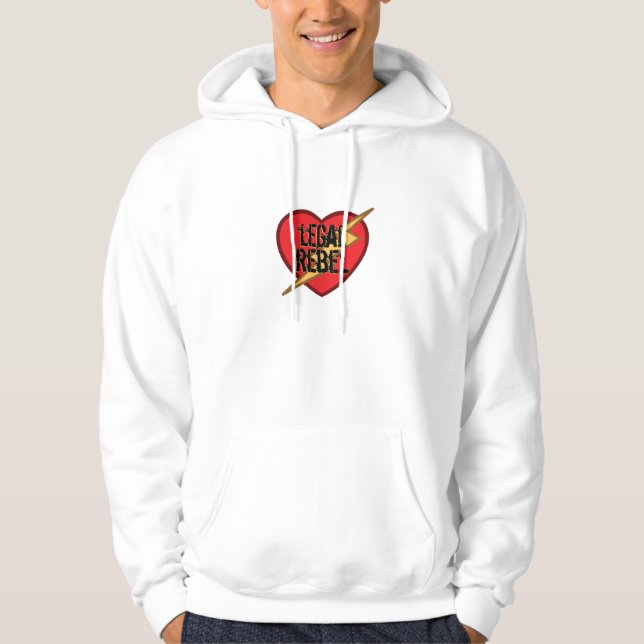 Veste À Capuche Sweatshirt de tatouage (Devant)