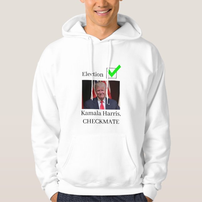 VESTE À CAPUCHE SWEATSHIRT DES ÉLECTIONS (Devant)
