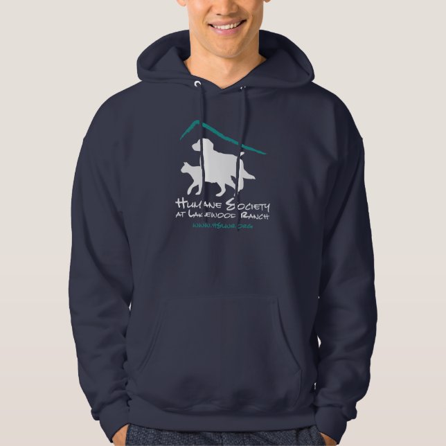 Veste À Capuche sweatshirt du logo HSLWR (Devant)