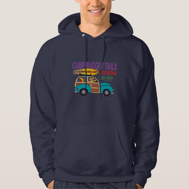 Veste À Capuche Sweatshirt foncé (Devant)