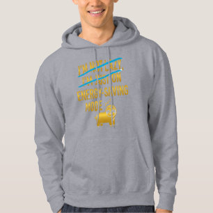 Veste À Capuche Sweatshirt gris inspiré de l'art avec design vibra