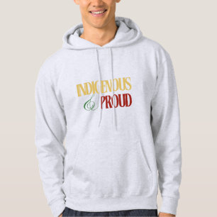 Veste À Capuche Sweatshirt indigène et fière à capuchon