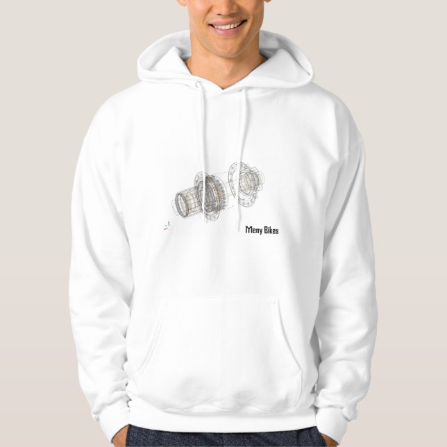 Veste À Capuche Sweatshirt moyeu Chris king (Devant)