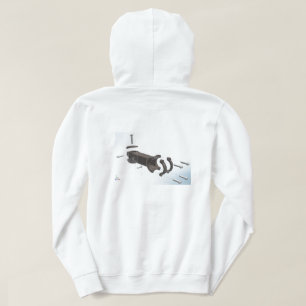 Veste À Capuche sweatshirt potence au dos