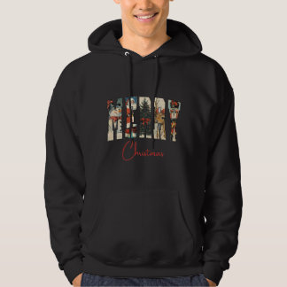 Veste À Capuche Sweatshirt vintage Joyeux Noël