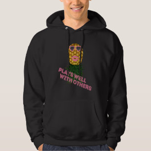 Veste À Capuche Swingings joue bien avec d'autres, Upside down pin