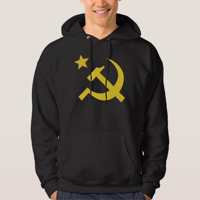 Veste À Capuche Symbole communiste II (Devant)