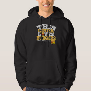 Veste À Capuche Symbole Horoscope Zodiaque Libra aime les hamburge