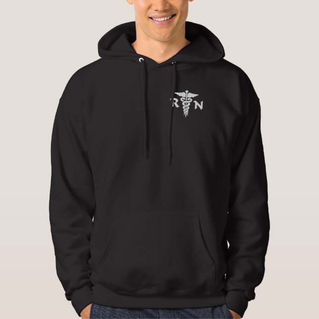 Veste À Capuche SYMBOLE Médicale DES infirmières (Devant)