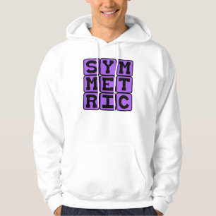 Veste À Capuche Symétrique, semblable à un miroir