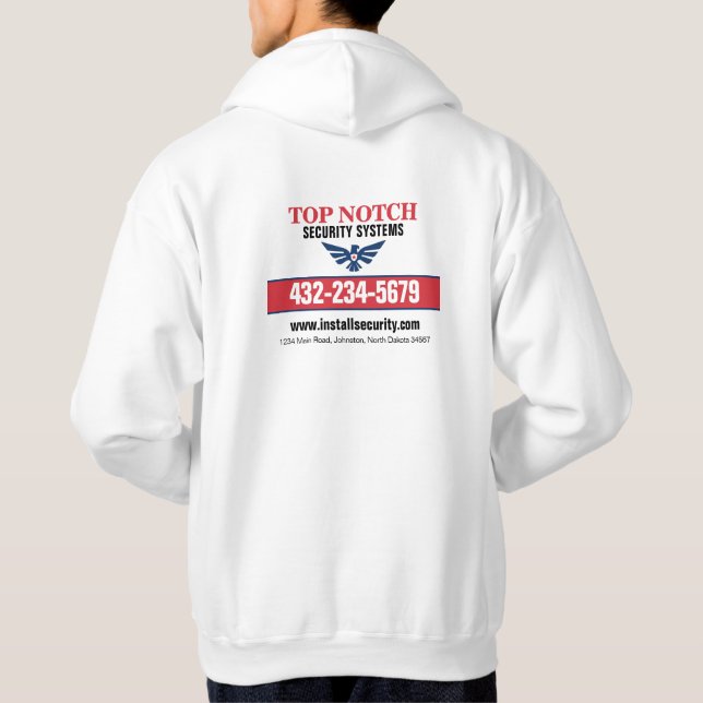 Veste À Capuche Systèmes de sécurité (Dos)
