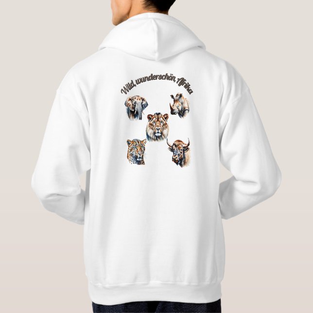 Veste À Capuche T-shirt (Dos)