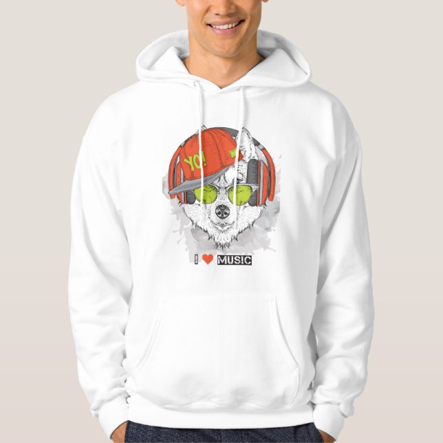 Veste À Capuche T-shirt (Devant)