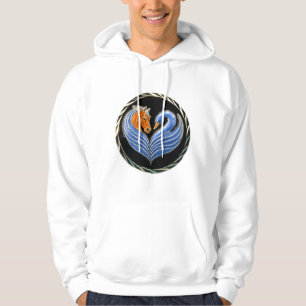 Veste À Capuche T-Shirt à capuche - Cœurs de course et sources de 