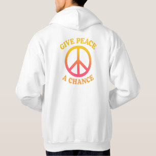 Veste À Capuche T-shirt à capuche pour adulte 'Donnez une chance à