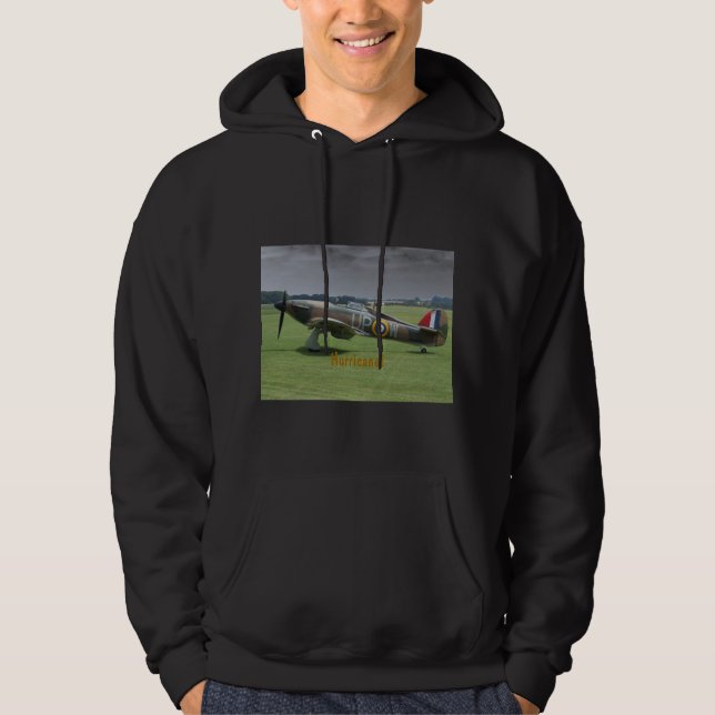 Veste À Capuche T-shirt à capuchon d'ouragan de colporteur (Devant)