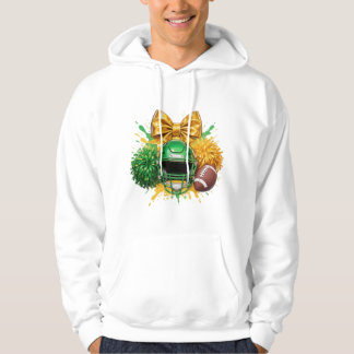 Veste À Capuche T-Shirt à nœud papillon pour cheerleaders de footb