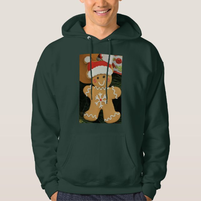 Veste À Capuche T-shirt au pain de gingembre (Devant)