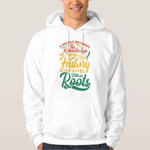 Veste À Capuche T-shirt Black History Month 100 Ans