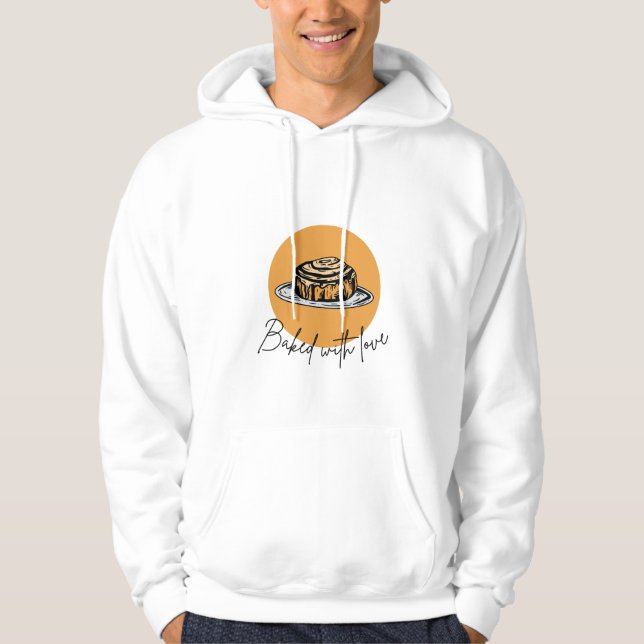 Veste À Capuche T-Shirt cinnamon roll (Devant)