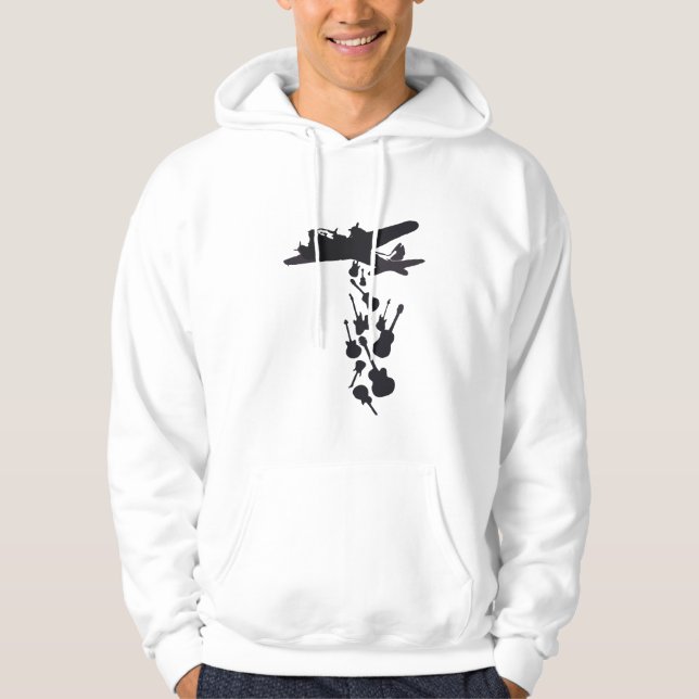 Veste À Capuche T-shirt cool Music Lover (Devant)