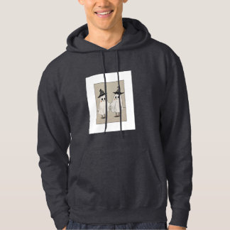 Veste À Capuche T-shirt couple de fantômes mignons d'Halloween | V