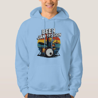 Veste À Capuche T-shirt de séance de confiture de bière - Fun Bièr